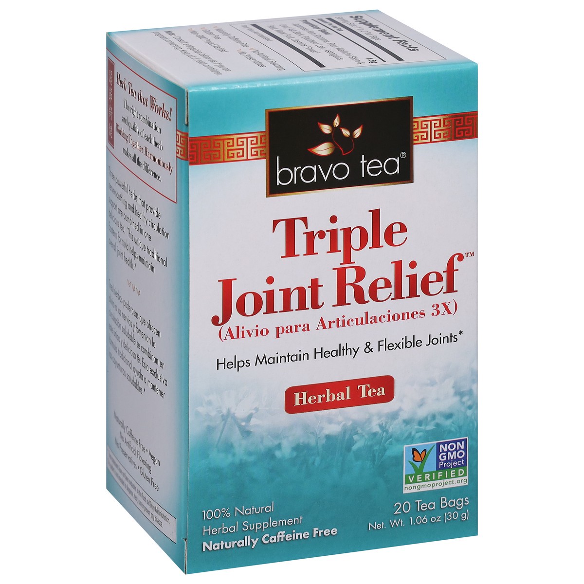 slide 4 of 9, Bravo Tea Triple Joint Relief Herbal Tea 20 Tea Bags - 20 ct, 20 ct