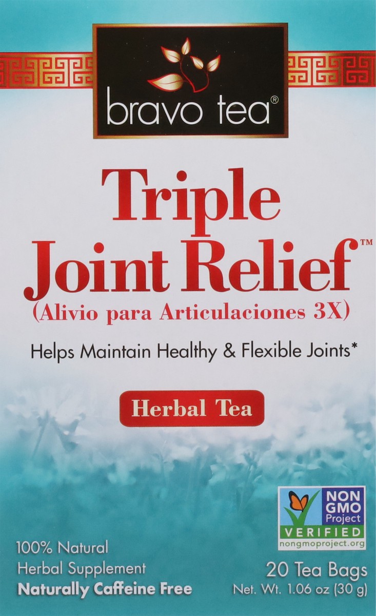 slide 3 of 9, Bravo Tea Triple Joint Relief Herbal Tea 20 Tea Bags - 20 ct, 20 ct