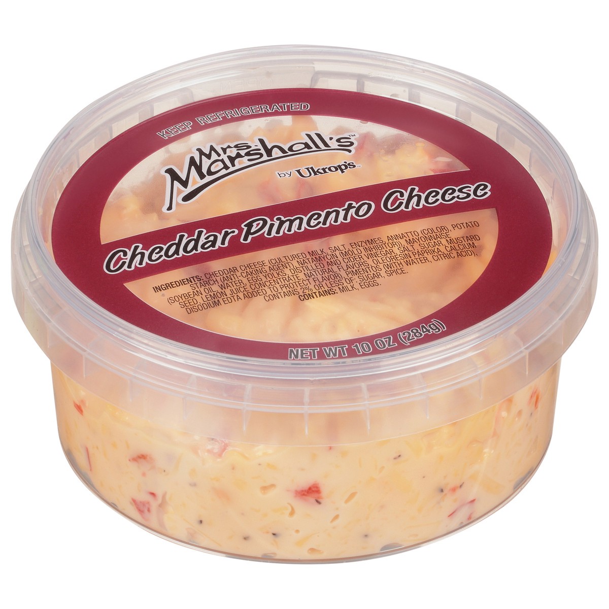 slide 2 of 9, Mrs. Marshall's Cheddar Pimento Cheese 10 oz, 10 oz
