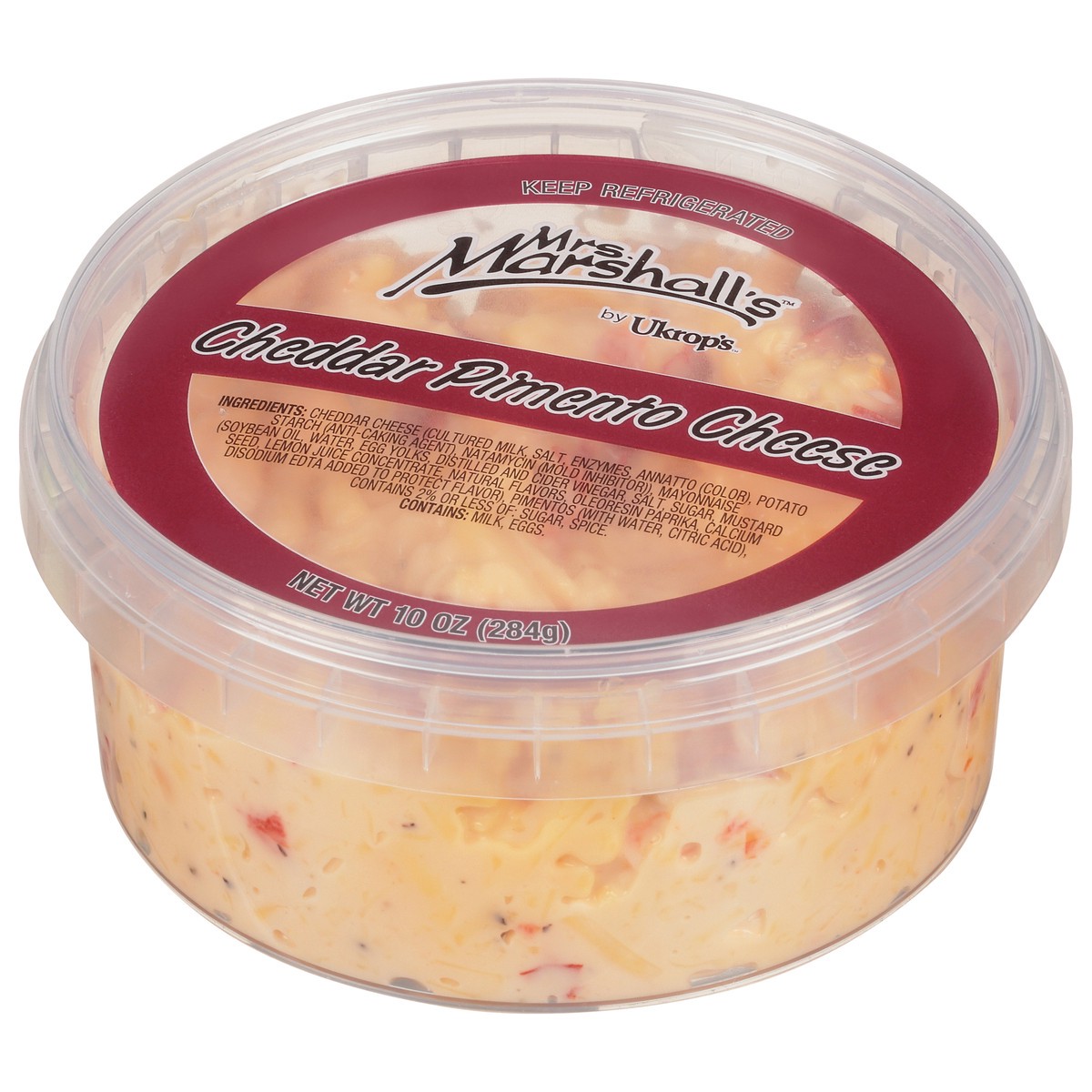 slide 3 of 9, Mrs. Marshall's Cheddar Pimento Cheese 10 oz, 10 oz