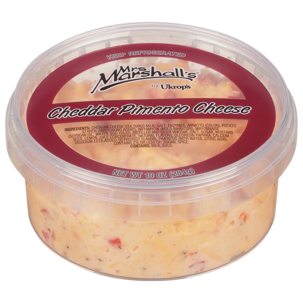 slide 1 of 9, Mrs. Marshall's Cheddar Pimento Cheese 10 oz, 10 oz