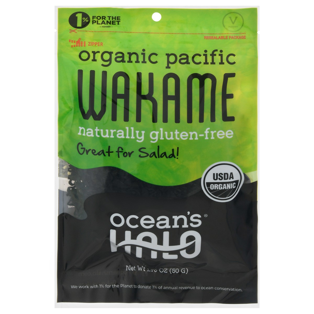 slide 9 of 14, Ocean's Halo Oceans Halo Wakame Org 1.76 Oz, 1 ct