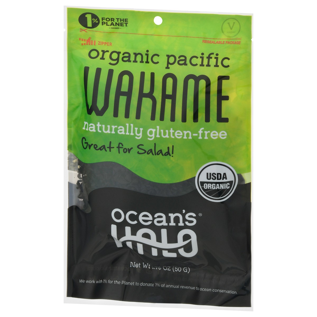 slide 2 of 14, Ocean's Halo Oceans Halo Wakame Org 1.76 Oz, 1 ct