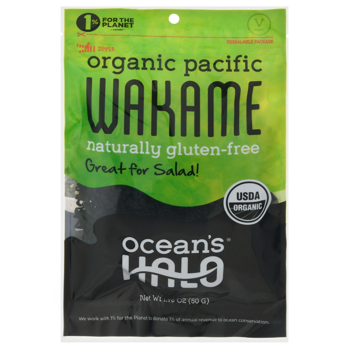 Ocean's Halo Pacific Organic Wakame 1.76 oz 1 ct | Shipt