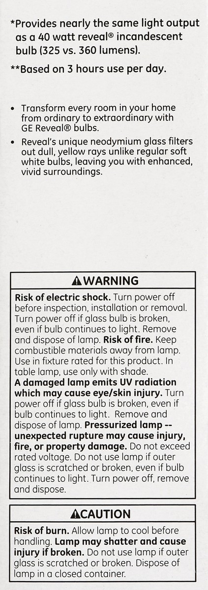 slide 3 of 4, GE Light Bulbs 4 ea, 4 ct