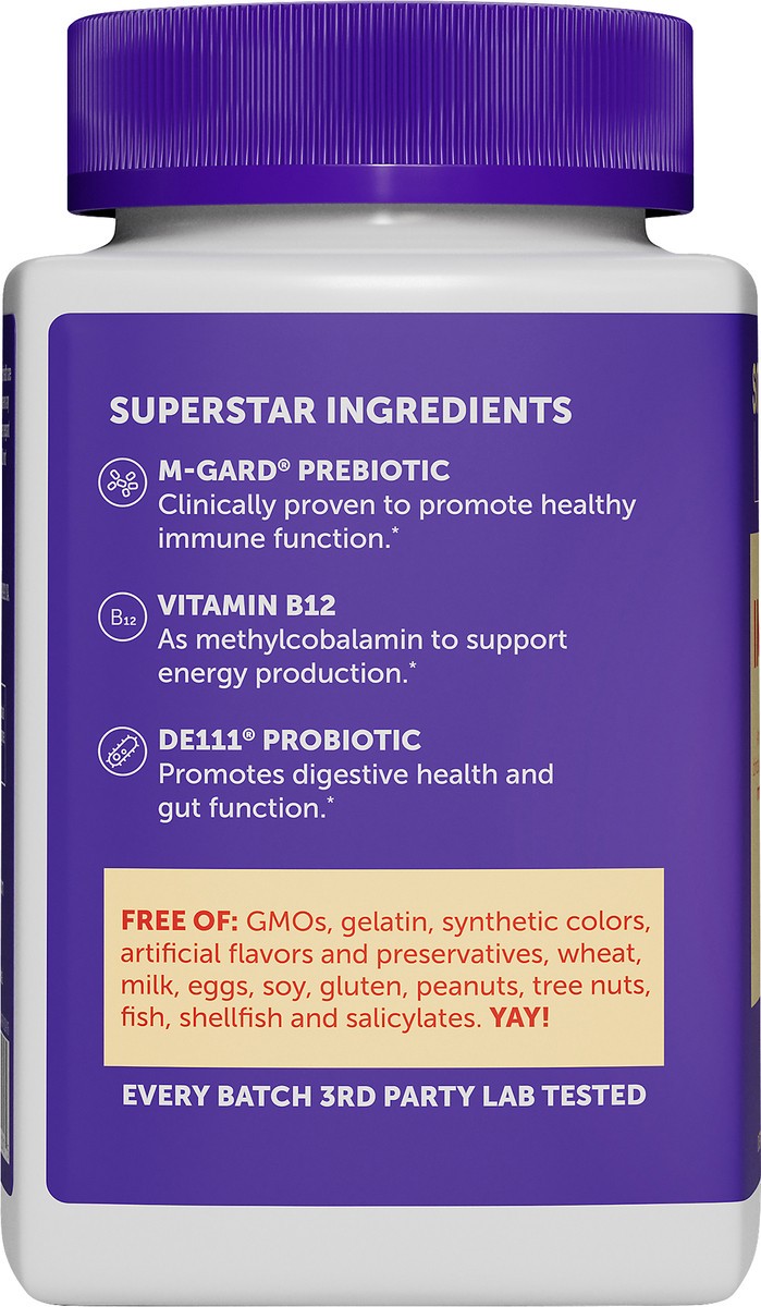 slide 7 of 7, SmartyPants Daytime Gummies Elderberry Flavor Healthy Immunity 28 ea, 28 ct