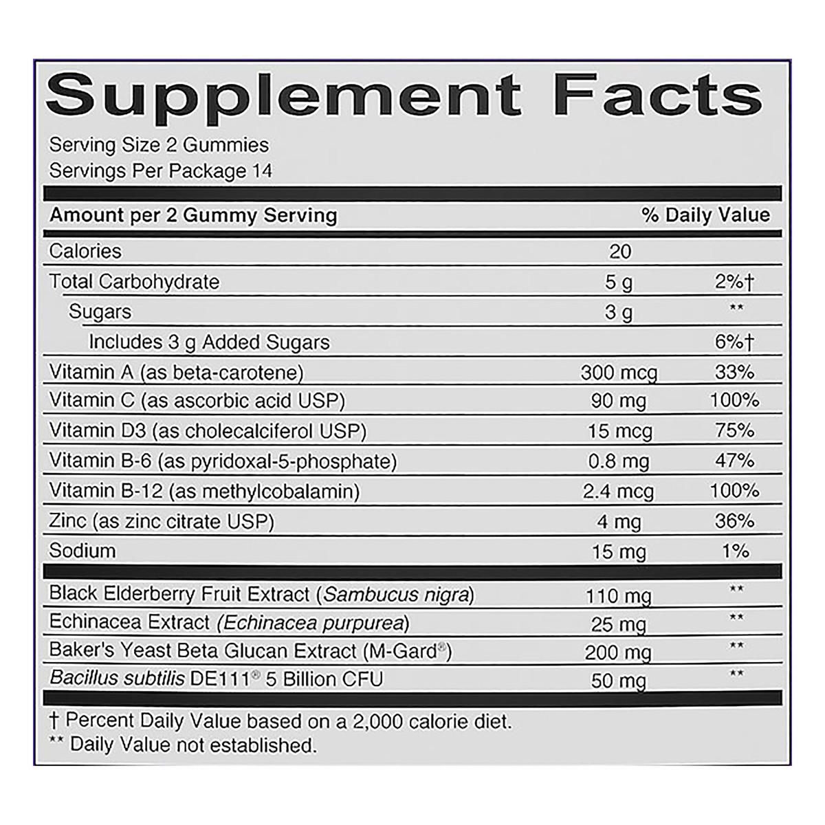 slide 4 of 7, SmartyPants Daytime Gummies Elderberry Flavor Healthy Immunity 28 ea, 28 ct