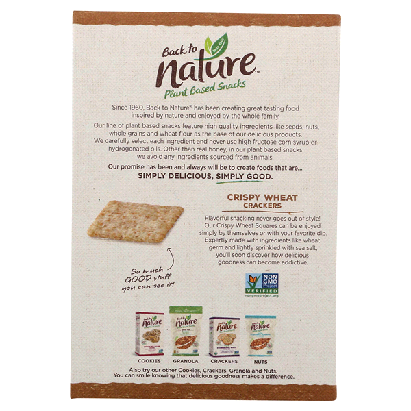 slide 11 of 21, Back to Nature Crackers, 8 oz