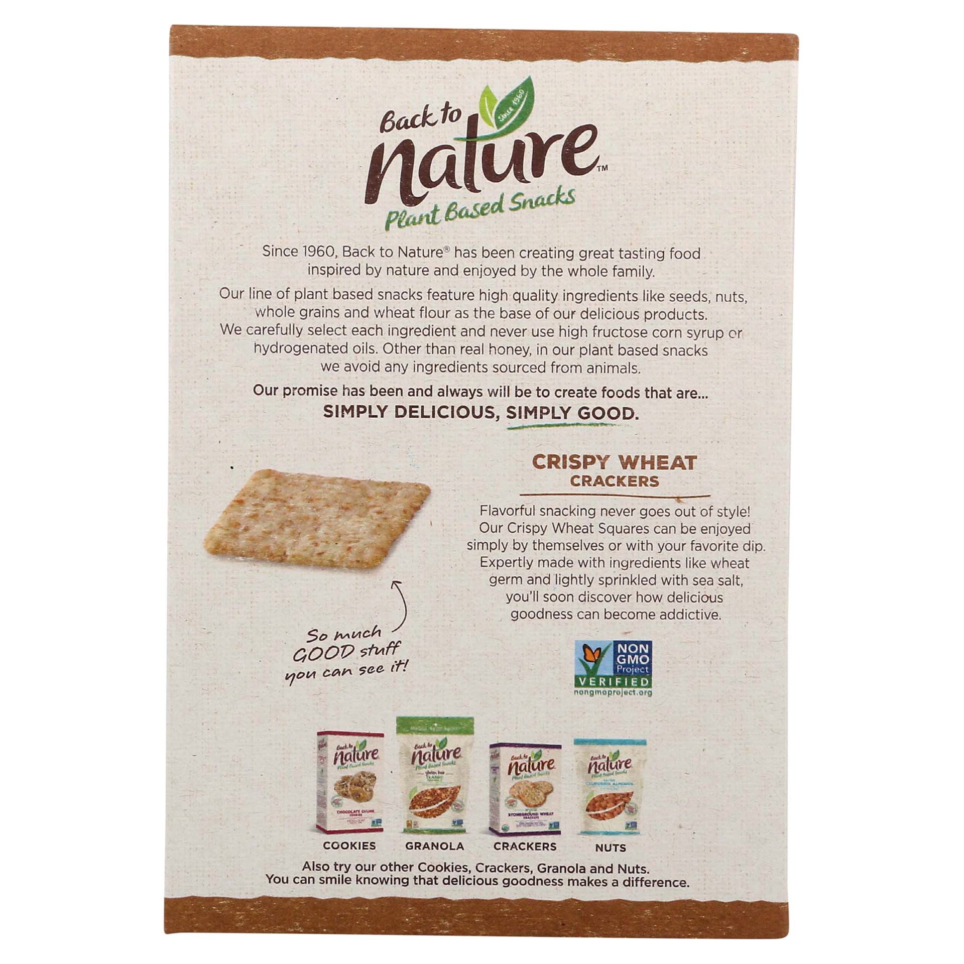 slide 21 of 21, Back to Nature Crackers, 8 oz