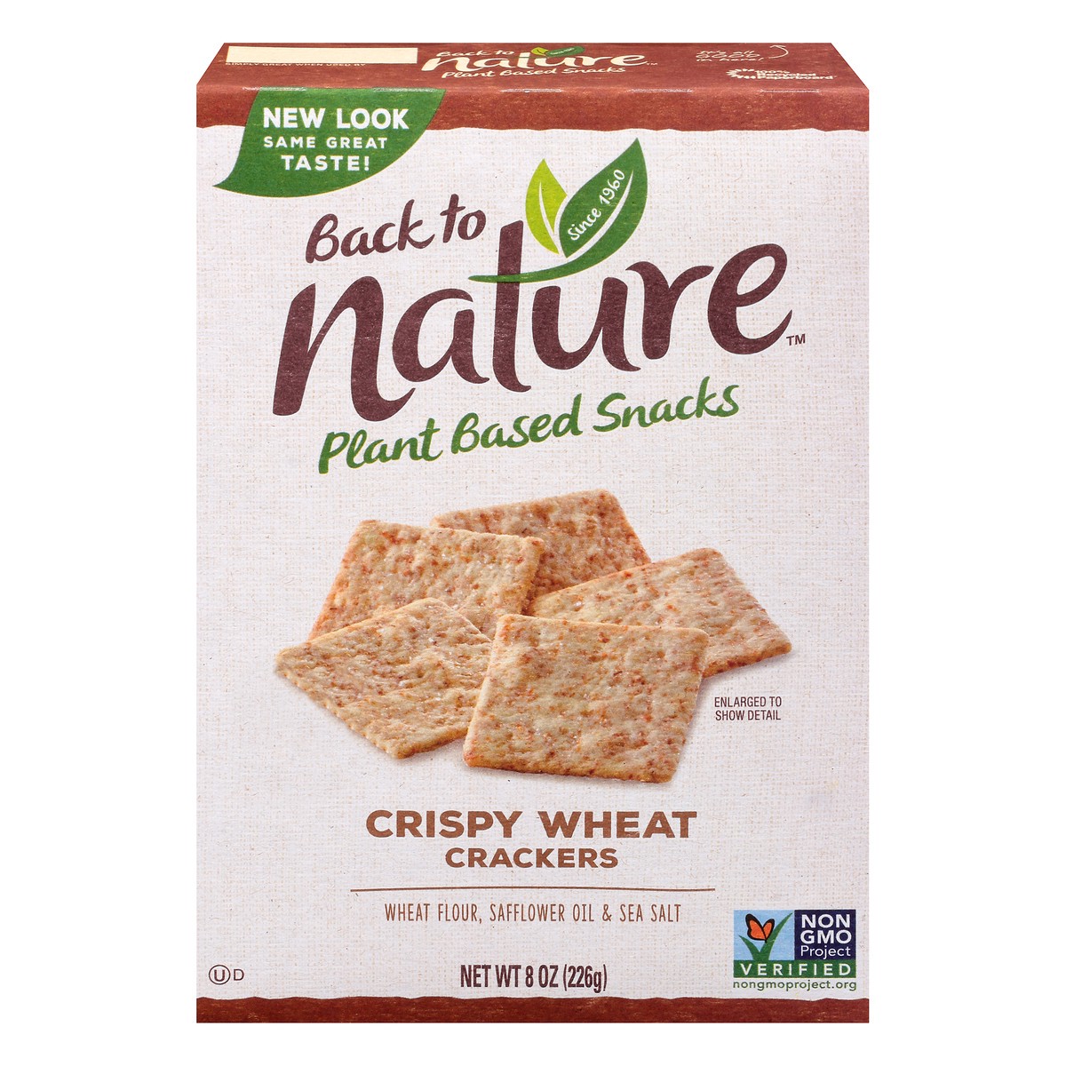 slide 1 of 21, Back to Nature Crackers, 8 oz