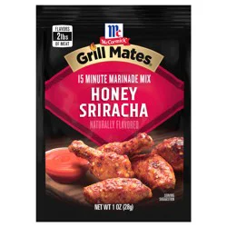 McCormick Grill Mates Marinade Mix - Honey Sriracha, 1 oz