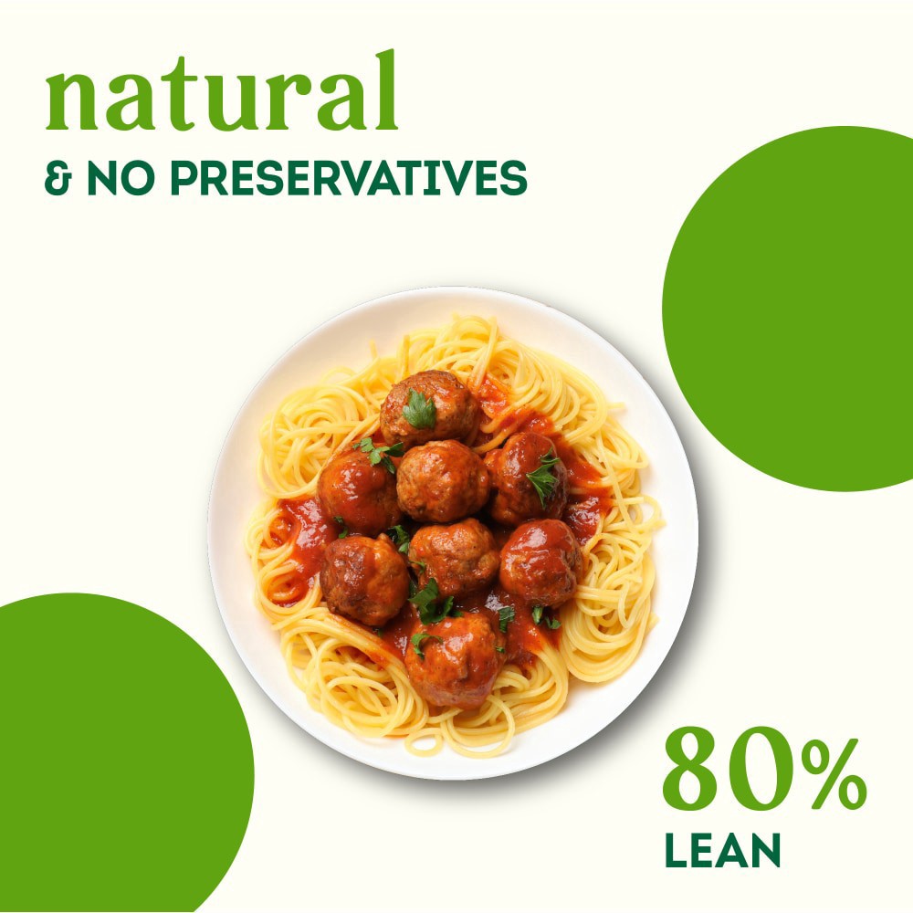 slide 5 of 5, Simple Truth Natural Ground Beef 80% Lean/20% Fat, 1 lb
