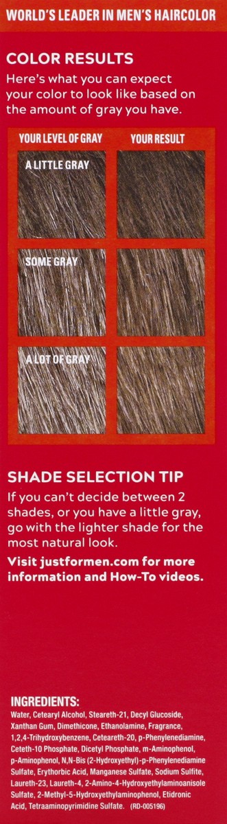 slide 8 of 9, Just For Men Autostop Light-Medium Brown A-30 Hair Color, 1 ct