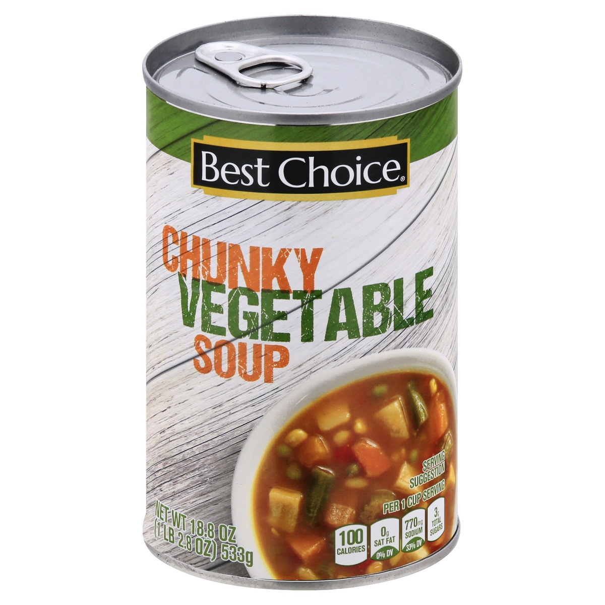 slide 1 of 1, Best Choice Chunky Vegetable Soup, 19 oz