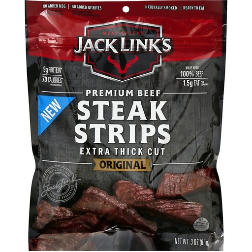 Jack Link's Steak Strips, Original, Extra Thick Cut 3 oz | Shipt