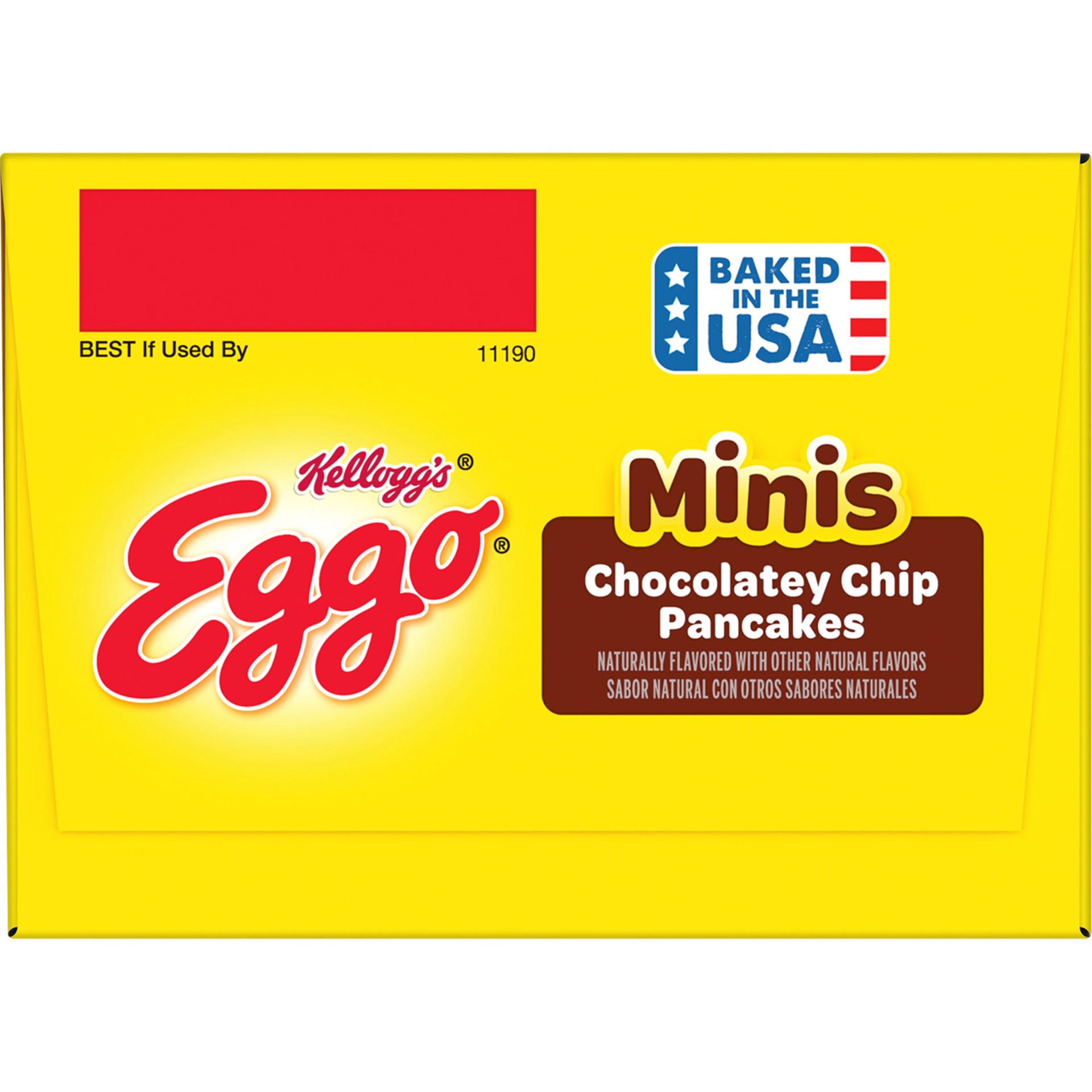 slide 5 of 5, Eggo Kellogg's Eggo Minis Chocolatey Chip Frozen Pancake Bites, 8.4 oz