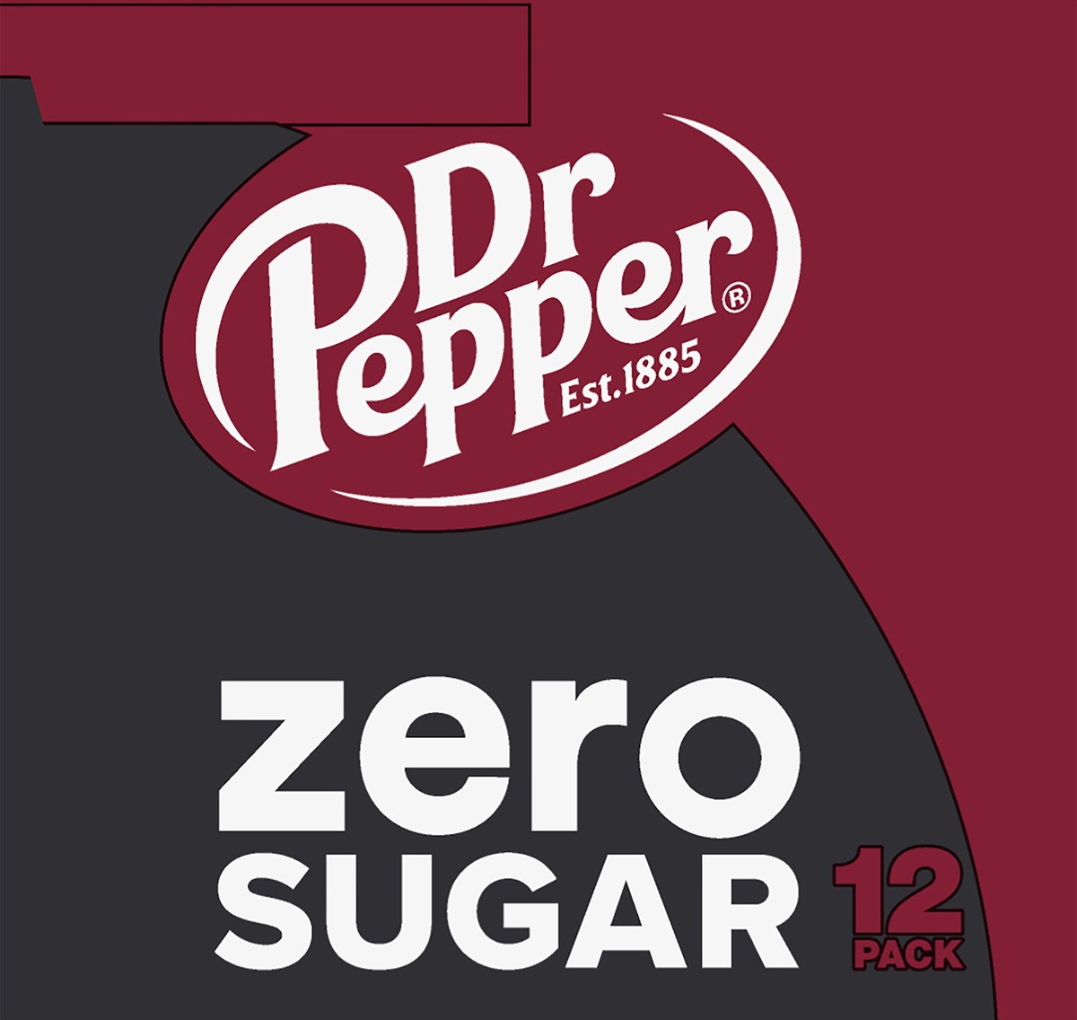 slide 8 of 11, Dr Pepper 12 Pack Zero Sugar Soda 12-12 fl oz Cans, 12 ct; 12 oz