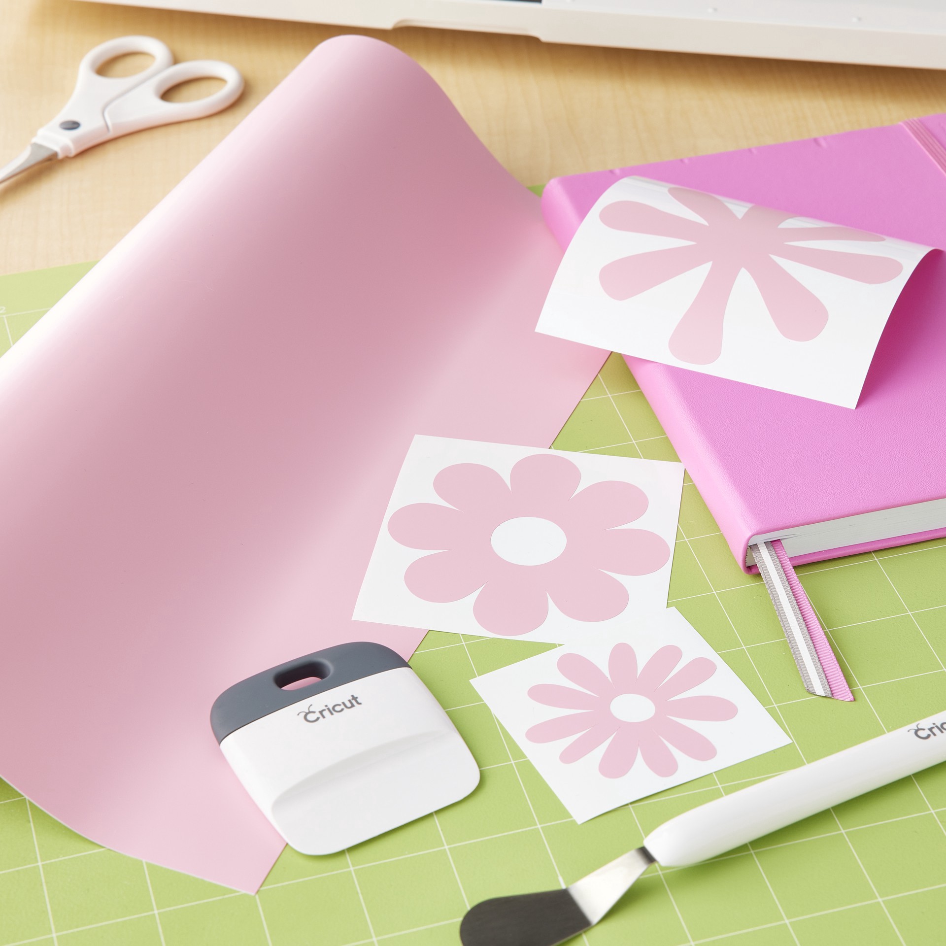 slide 3 of 5, Cricut Permanent Smart Vinyl, 13 in x 3 ft