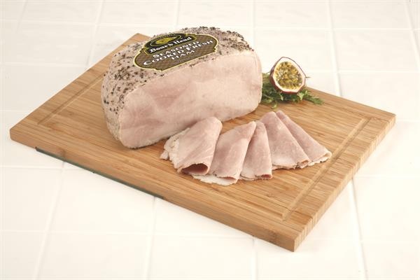 slide 1 of 1, Boar's Head Seasoned Cooked Fresh Ham, per lb