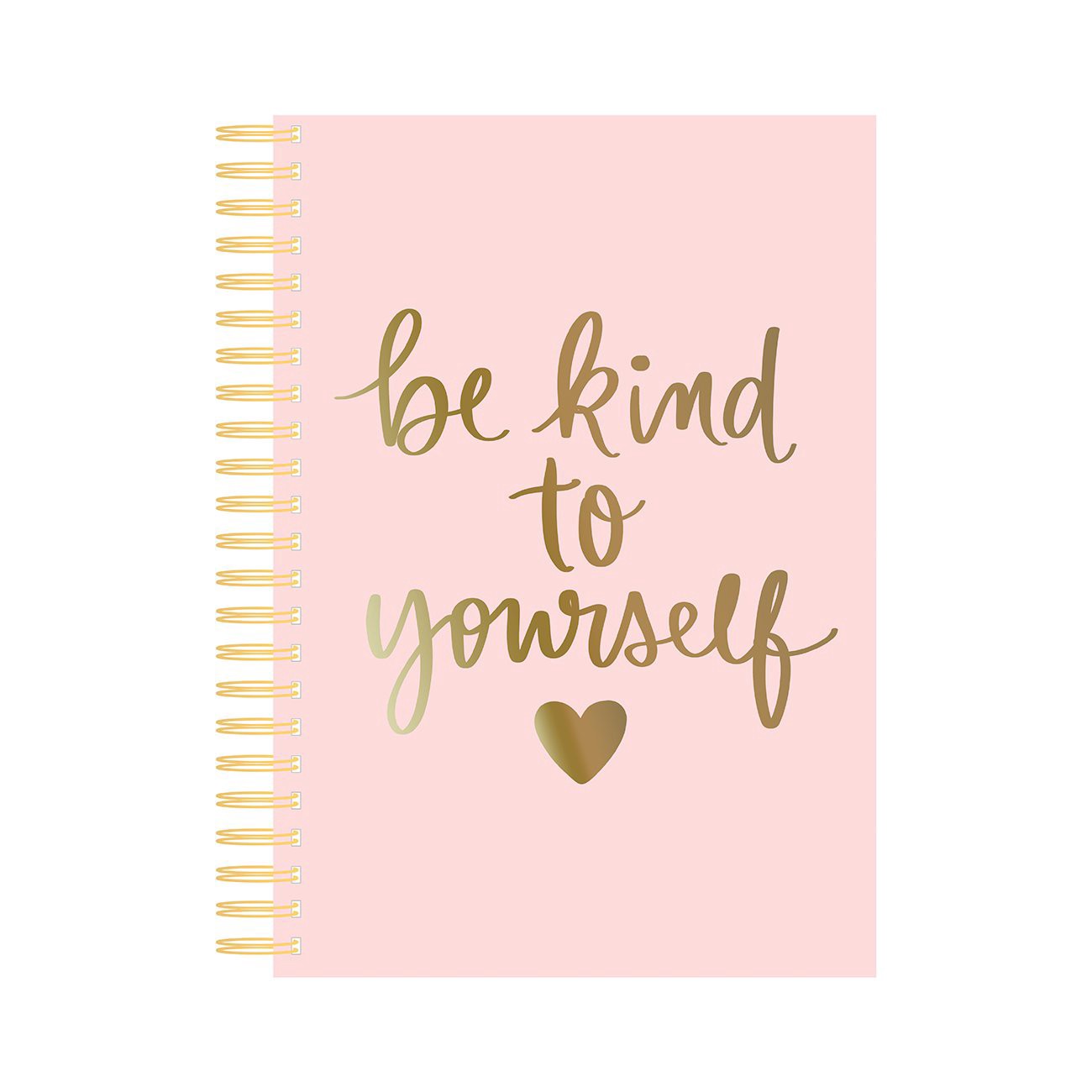 slide 1 of 1, Eccolo Be Kind To Yourself 1 Subject Wide Rule Spiral Journal, 1 ct