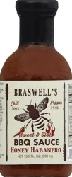 Braswell's Honey Habanero - 13.5 oz