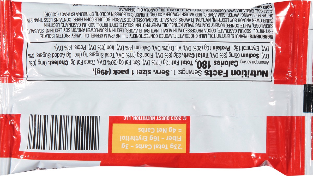 slide 9 of 13, Quest Candies, Chocolatey Peanut, Coated, 1.73 oz