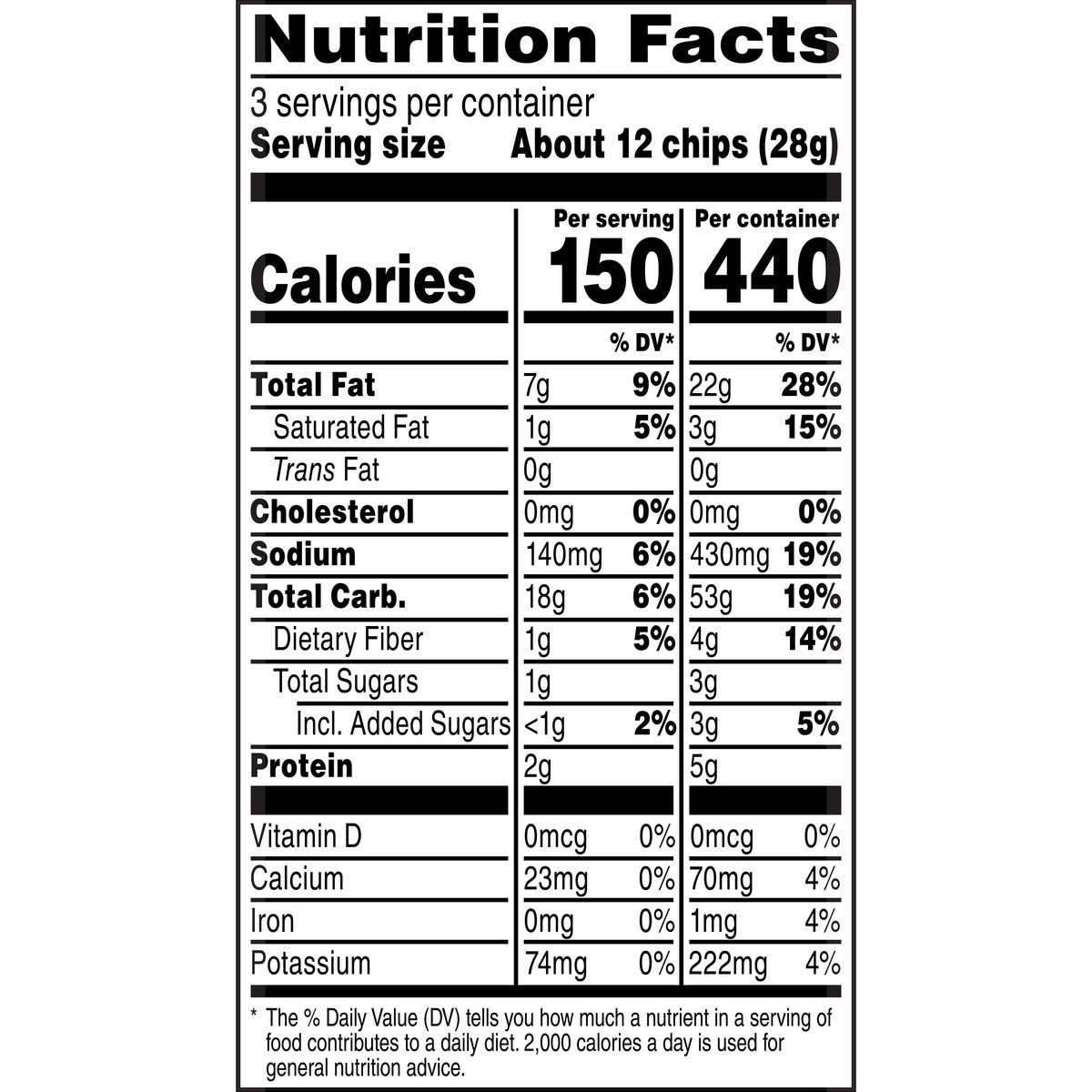 slide 2 of 5, Doritos Tortilla Chips, 3 oz