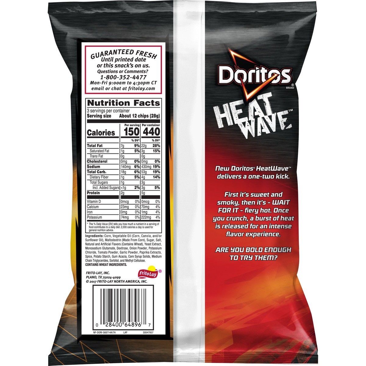 slide 4 of 5, Doritos Tortilla Chips, 3 oz