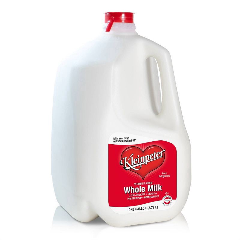 slide 4 of 4, Kleinpeter Whole Milk - 1gal, 1 gal