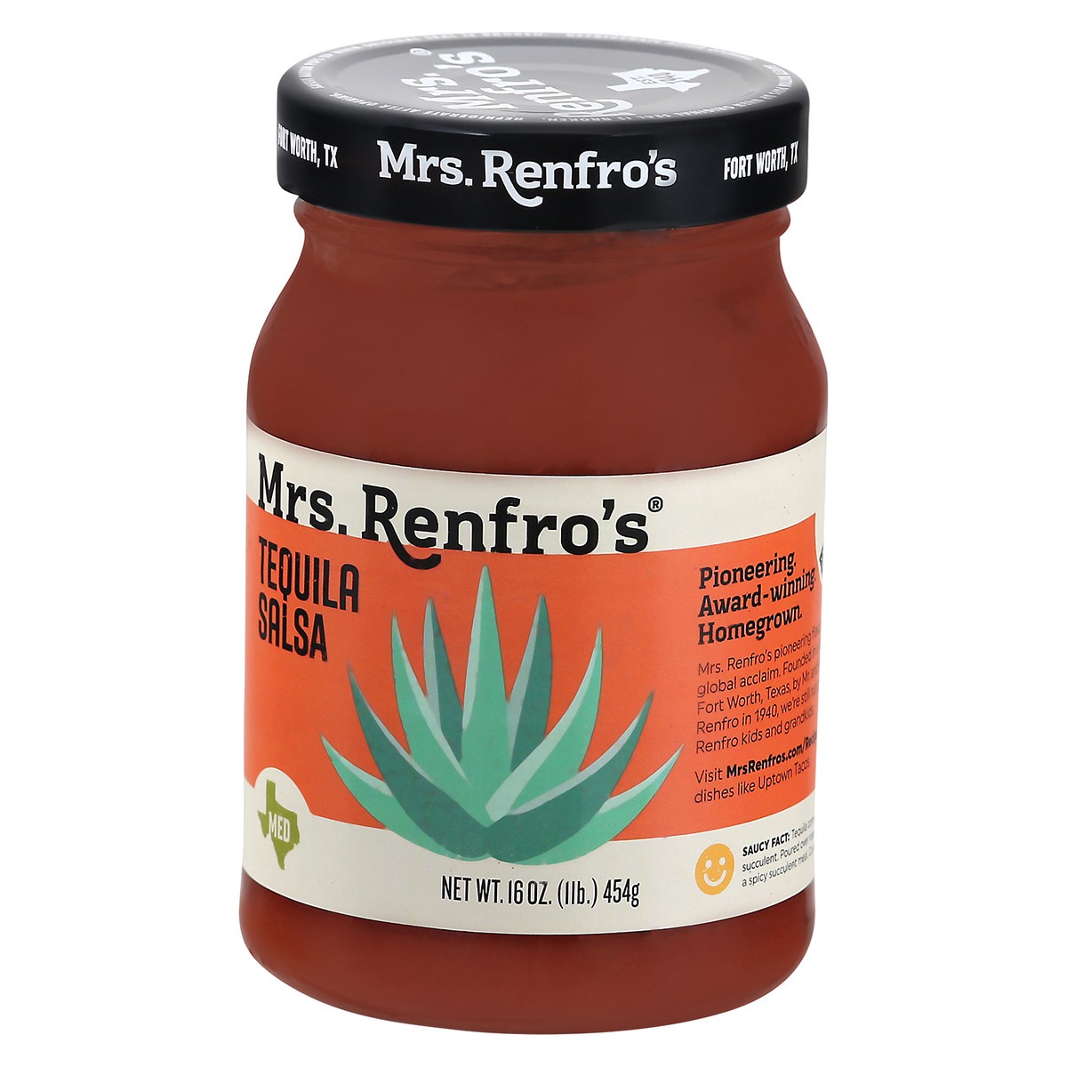 slide 4 of 11, Mrs. Renfro's Medium Tequila Salsa 16 oz, 16 oz