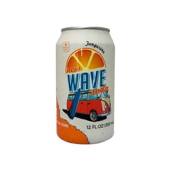 slide 1 of 1, Wave Soda Tangerine, 12 fl oz