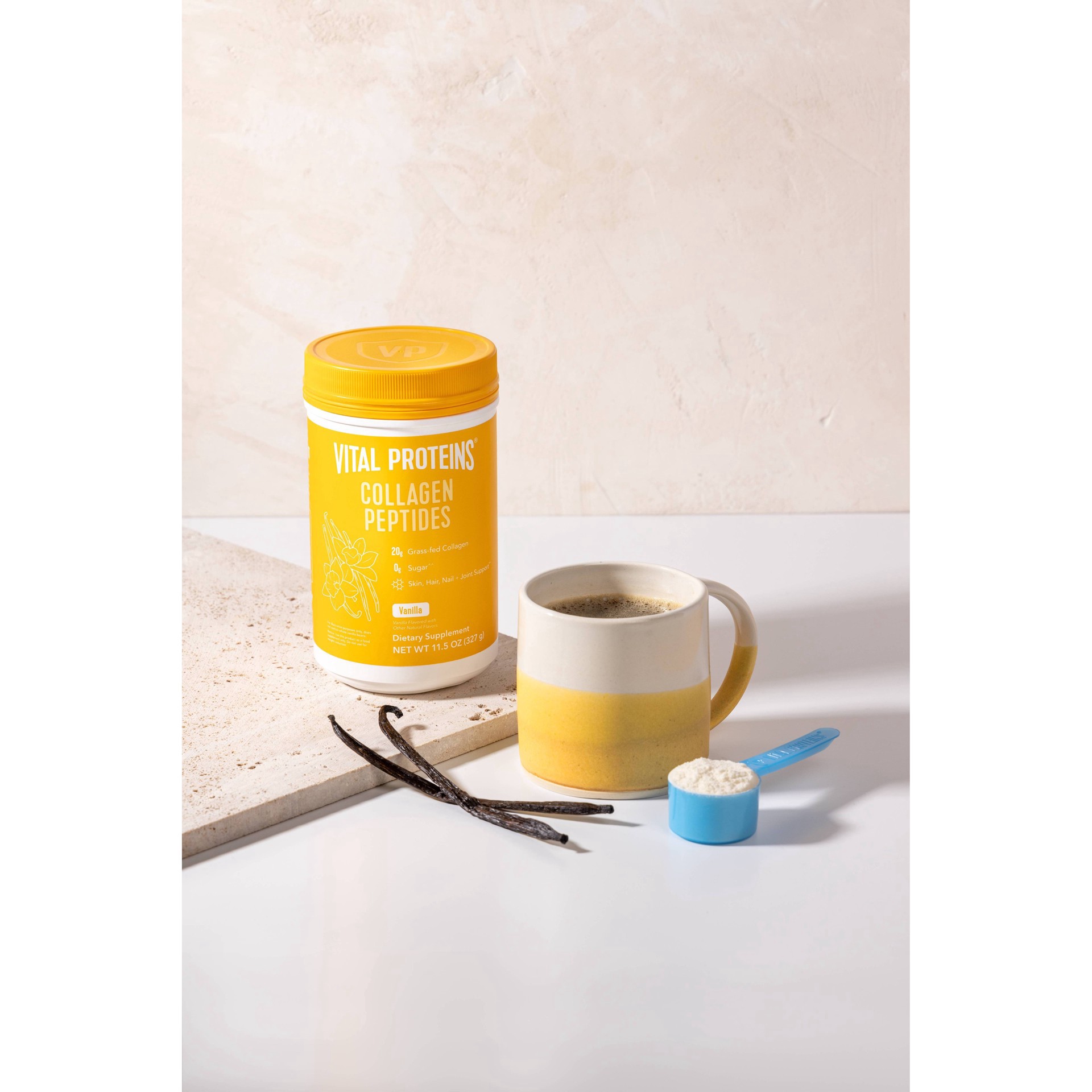 slide 10 of 13, Vital Proteins Vanilla Collagen Peptides 11.5 oz, 11.5 oz