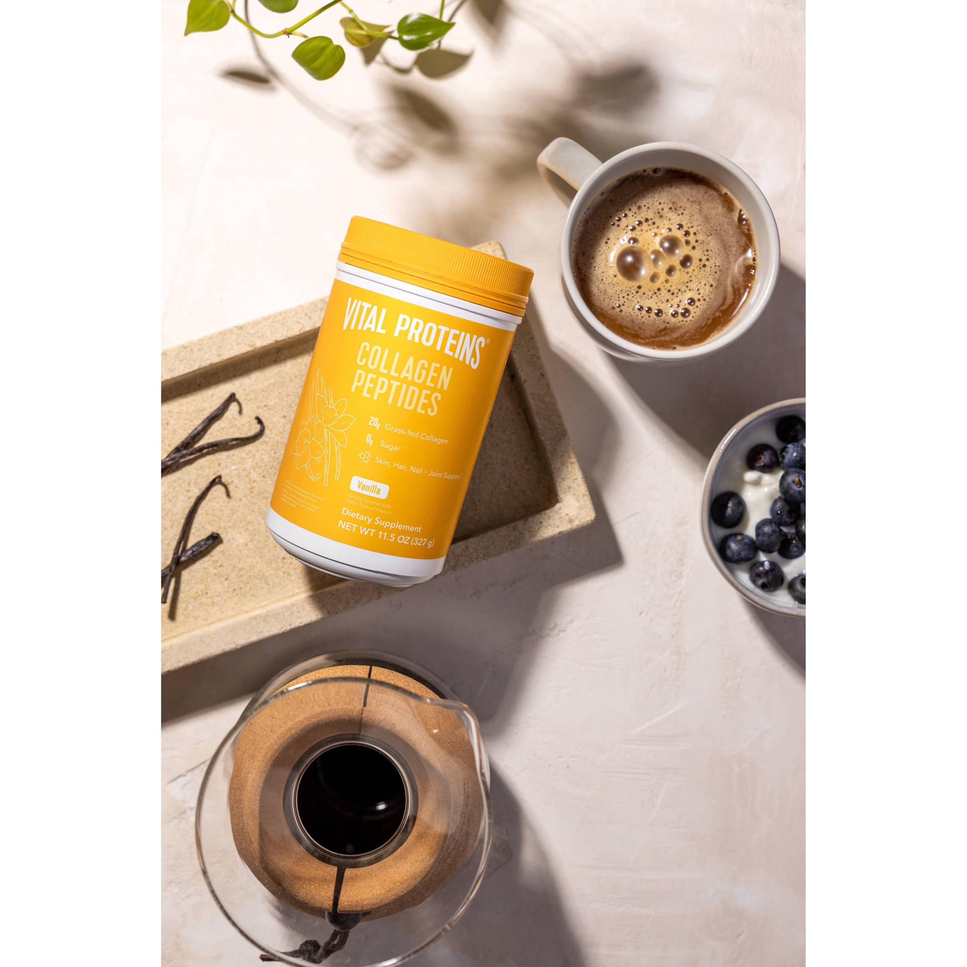 slide 2 of 13, Vital Proteins Vanilla Collagen Peptides 11.5 oz, 11.5 oz