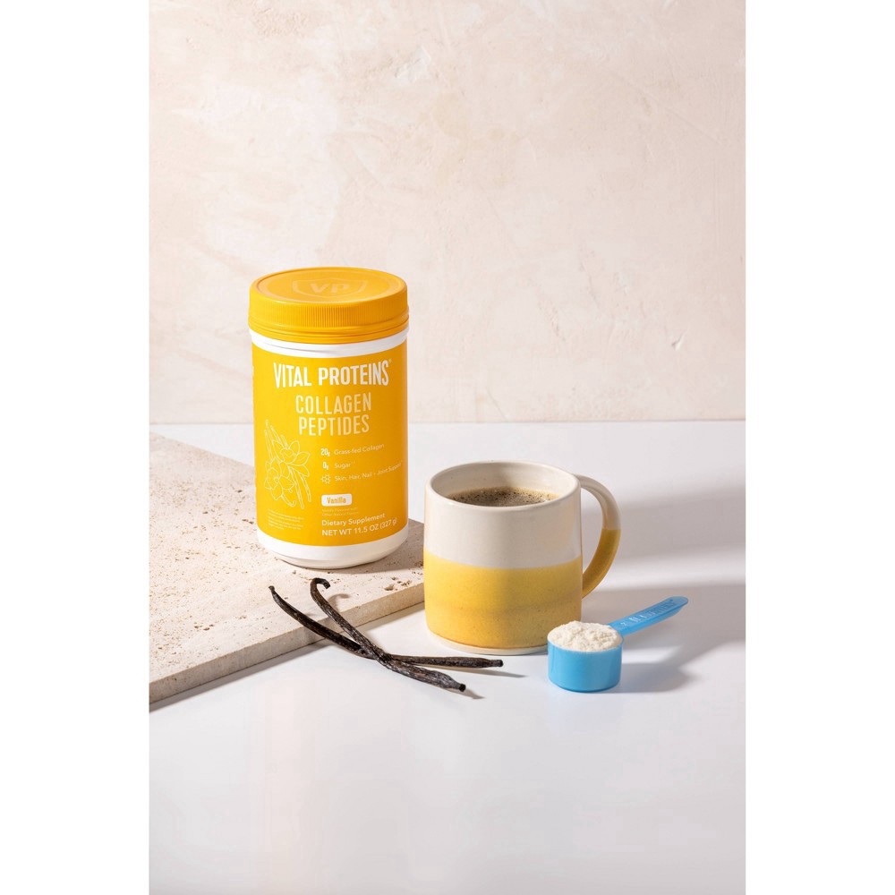 slide 13 of 13, Vital Proteins Vanilla Collagen Peptides 11.5 oz, 11.5 oz