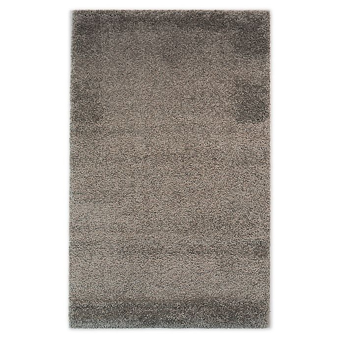 slide 1 of 1, Marmalade Solid Shag Accent Rug - Grey, 3 ft x 4 ft