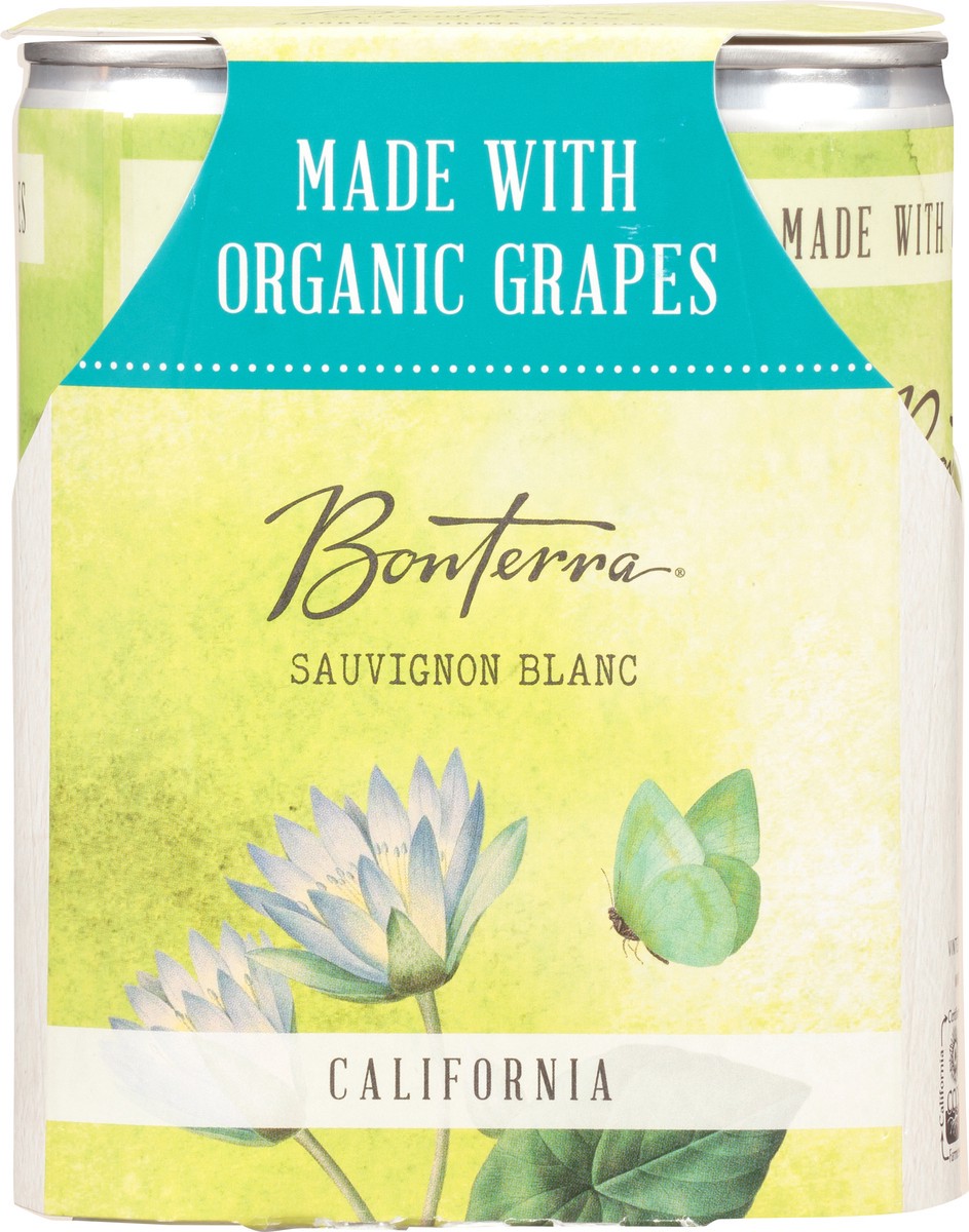 slide 4 of 9, Bonterra 4 Pack California Sauvignon Blanc 250 ml Can 4 ea Multipack, 4 ct