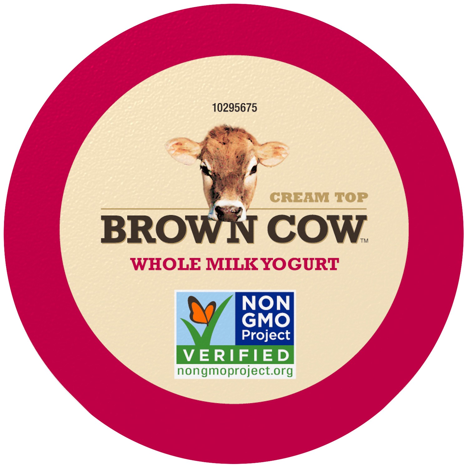 slide 2 of 5, Brown Cow Whole Milk Strawberry Yogurt, 5.3 fl oz