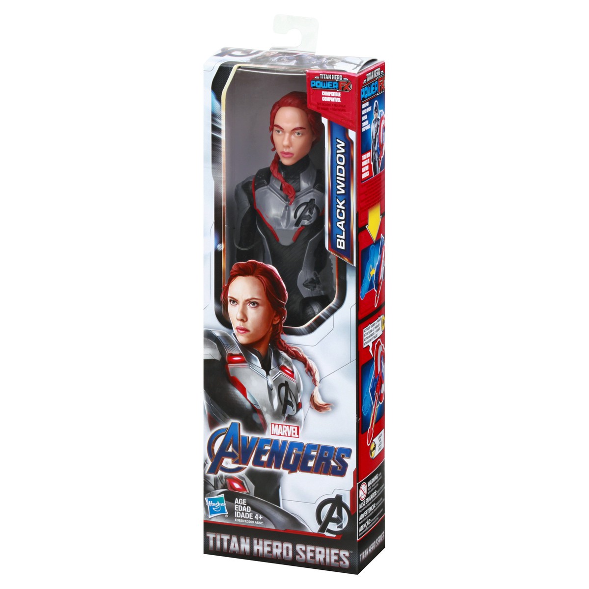 slide 3 of 8, Hasbro Marvel Avengers Age 4+ Titan Hero Series Black Widow 1 ea, 1 ea