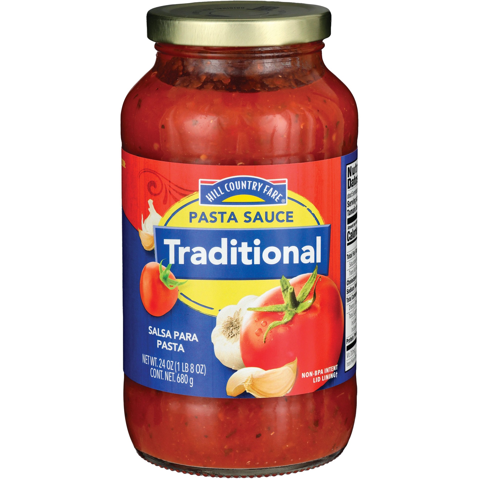 slide 1 of 1, Hill Country Fare Pasta Sauce - Traditional, 24 oz