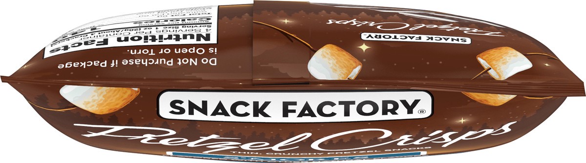slide 13 of 15, Snack Factory S'mores Pretzel Crisps, 4 Oz Bag, 4 oz