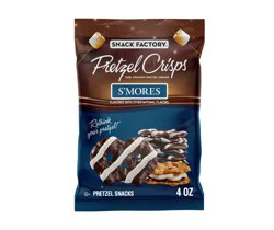 Snack Factory S'mores Pretzel Crisps, 4 Oz Bag