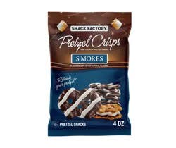 Snack Factory S'mores Pretzel Crisps, 4 oz Bag