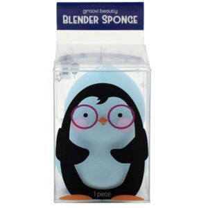 slide 1 of 1, GROOVI BEAUTY Blender Sponge - Blue, 1 ct