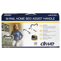 Drive Medical M-Rail Home Bed Assist Handle With Pouch