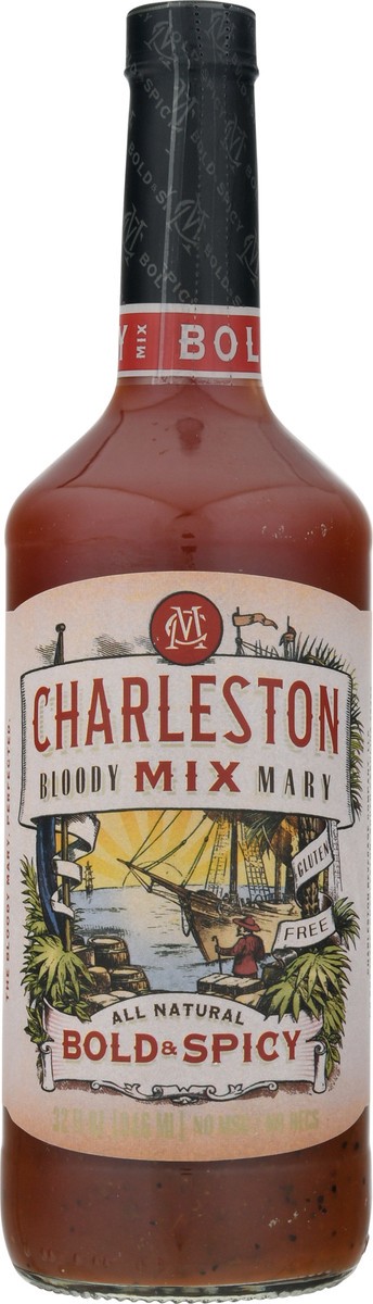 slide 12 of 13, Charleston Mix Bold & Spicy Bloody Mary Mix 32 fl oz, 32 fl oz