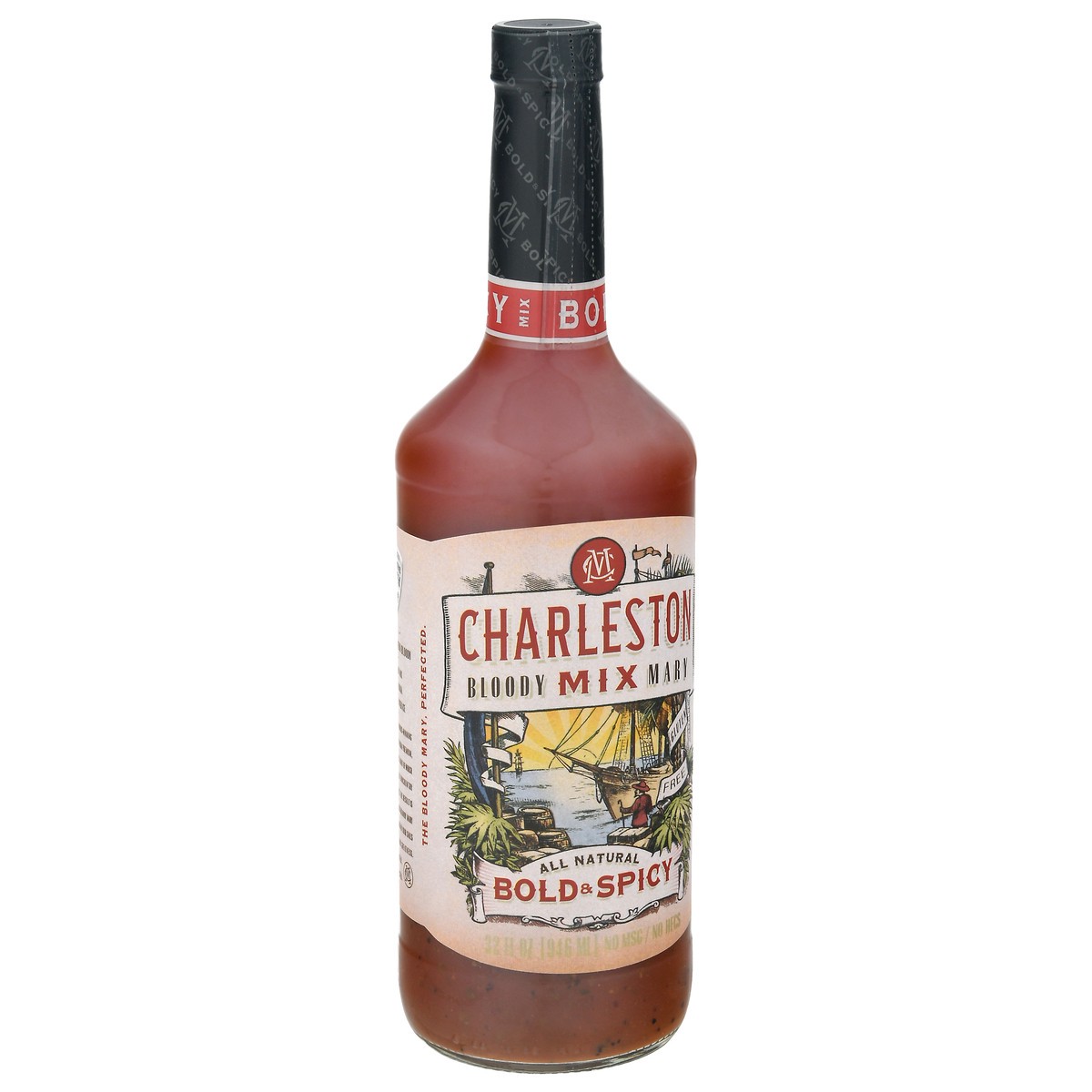 slide 9 of 13, Charleston Mix Bold & Spicy Bloody Mary Mix 32 fl oz, 32 fl oz