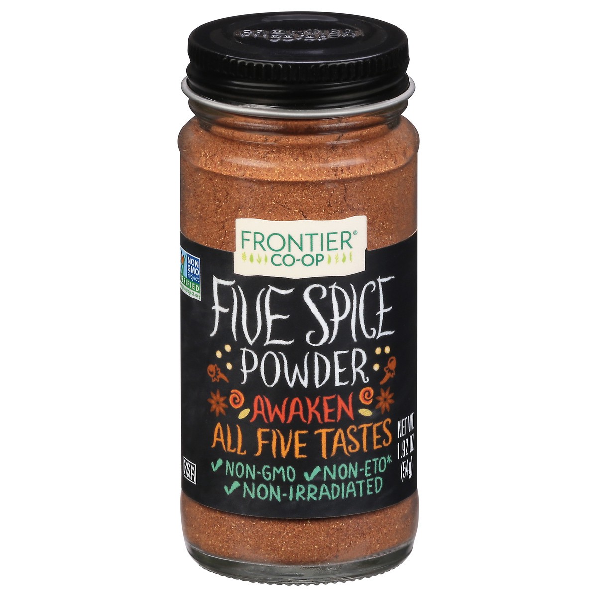 slide 1 of 9, Frontier Co-op Five Spice Powder Awaken All Five Tastes, 1.92 oz