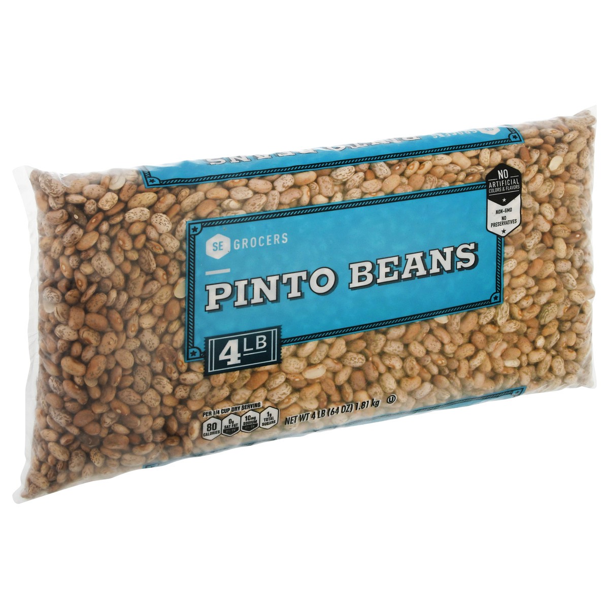 slide 6 of 10, SE Grocers Pinto Beans, 64 oz