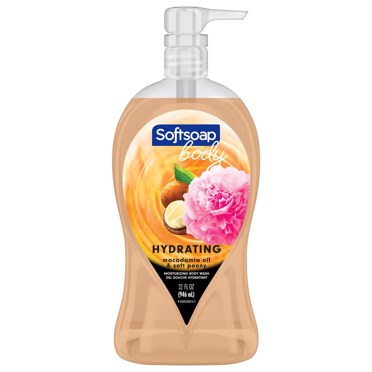 slide 1 of 6, Softsoap Body Wash Pump, Shea Butter, 32 oz