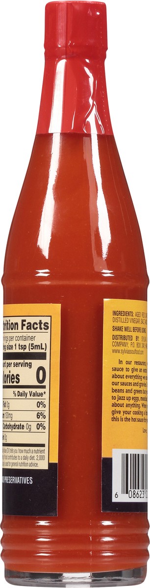 slide 5 of 9, Sylvia's Restaurant Kickin' Hot Kickin' Hot Hot Sauce 6 fl oz, 